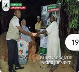 EAO Sadaqatul Jariah community project